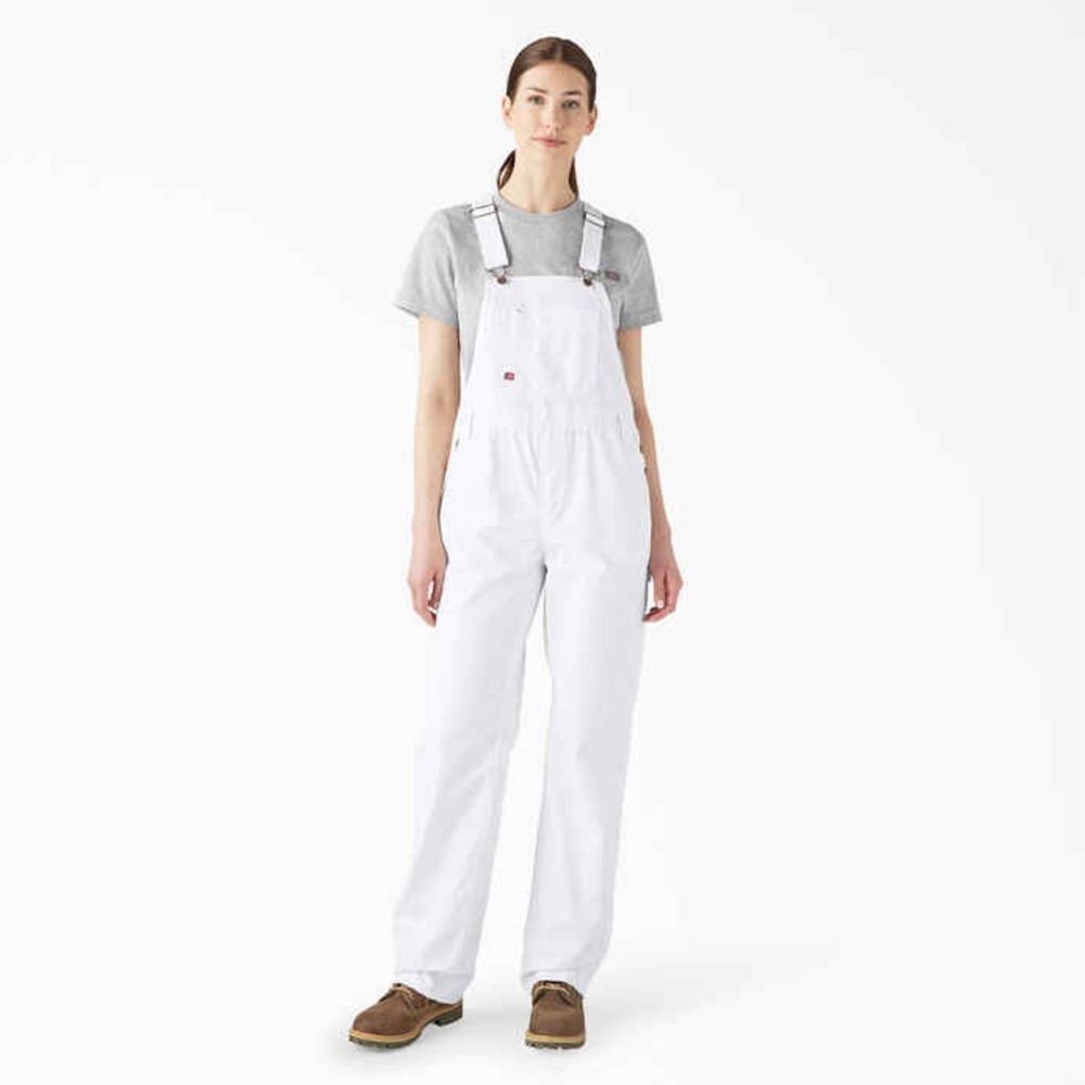 Dickies Women's Relaxed Fit Bib Overalls,‎ Size Small